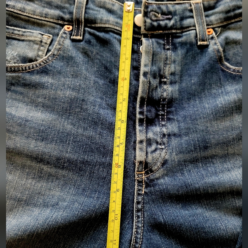 AG Adriano Goldschmied women's sz 31 Jeans. ALEXXIS straight button fly nwt - Picture 5 of 13